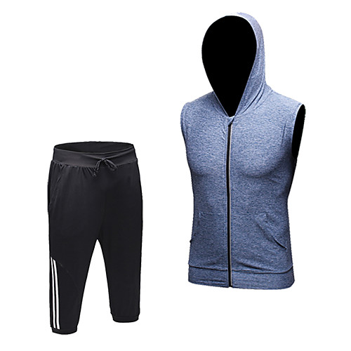 Men's 2 Piece Patchwork Tracksuit Activewear Set Athletic Sleeveless 2pcs Front Zipper Breathable Quick Dry Moisture Wicking Fitness Gym Workout Running Walking Jogging Sportswear Normal Outfit Set
Men's 2 Piece Patchwork Tracksuit Activewear Set Athletic Sleeveless 2pcs Front Zipper Breathable Quick Dry Moisture Wicking Fitness Gym Workout Running Walking Jogging Sportswear Normal Outfit Set