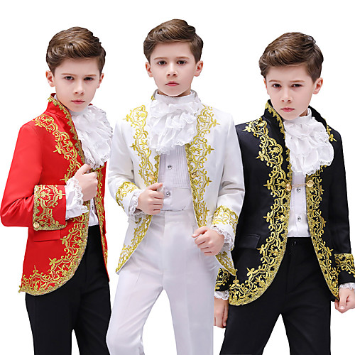 Prince Movie / TV Theme Costumes Movie / TV Theme Costumes Outfits Party Costume Boys' Kid's Costume White / Black / Red Vintage Cosplay Performance Party & Evening Festival / Top / Pants
Prince Movie / TV Theme Costumes Movie / TV Theme Costumes Outfits Party Costume Boys' Kid's Costume White / Black / Red Vintage Cosplay Performance Party & Evening Festival / Top / Pants
