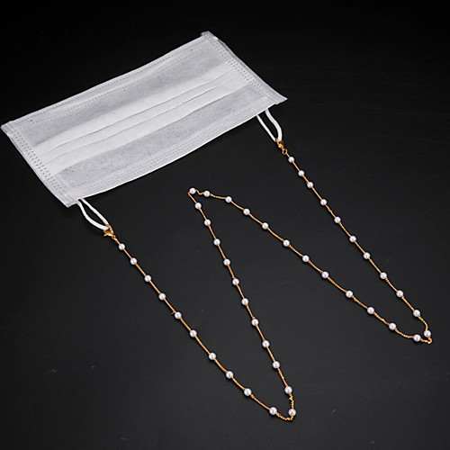 Imitation Pearl Glasses Chain Buckle Anti-Skid Ring Sun Glasses Hanging Chain Mask Anti-Lost Shoulder Strap Tethered Mask Chain without Mask
Imitation Pearl Glasses Chain Buckle Anti-Skid Ring Sun Glasses Hanging Chain Mask Anti-Lost Shoulder Strap Tethered Mask Chain without Mask