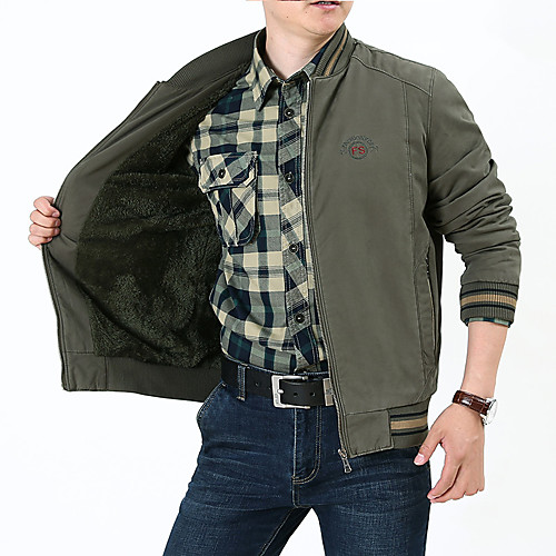 Men's Hiking Jacket Hiking Fleece Jacket Winter Outdoor Solid Color Anti-Slip Lightweight Windproof Breathable Winter Jacket Top Fleece Cotton Single Slider Fishing Climbing Camping / Hiking / Caving
Men's Hiking Jacket Hiking Fleece Jacket Winter Outdoor Solid Color Anti-Slip Lightweight Windproof Breathable Winter Jacket Top Fleece Cotton Single Slider Fishing Climbing Camping / Hiking / Caving