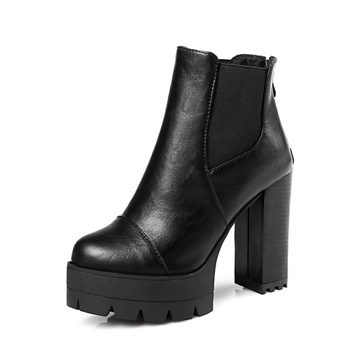 Women's Boots Chunky Heel Round Toe Mid Calf Boots Casual Daily Walking Shoes PU Solid Colored Almond Black Gray / Mid-Calf Boots
Women's Boots Chunky Heel Round Toe Mid Calf Boots Casual Daily Walking Shoes PU Solid Colored Almond Black Gray / Mid-Calf Boots