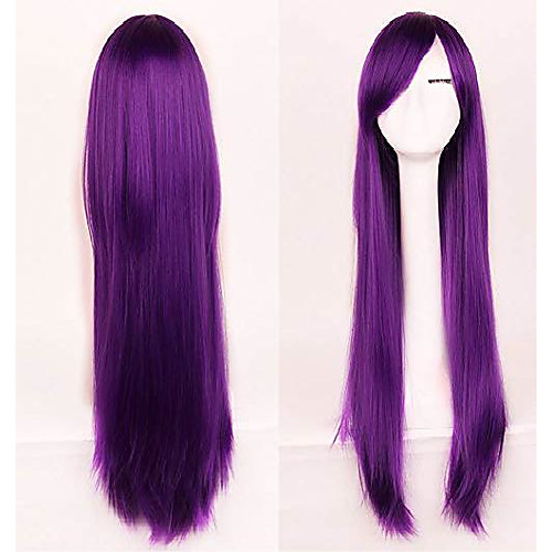 european and american wigs various color anime 80cm harajuku wig (color : deep purple)
european and american wigs various color anime 80cm harajuku wig (color : deep purple)