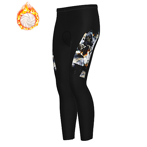 21Grams Men's Cycling Tights Cycling Pants Winter Fleece Bike Tights Padded Shorts / Chamois Pants Thermal Warm Fleece Lining Breathable Sports Black Mountain Bike MTB Road Bike Cycling Clothing
21Grams Men's Cycling Tights Cycling Pants Winter Fleece Bike Tights Padded Shorts / Chamois Pants Thermal Warm Fleece Lining Breathable Sports Black Mountain Bike MTB Road Bike Cycling Clothing