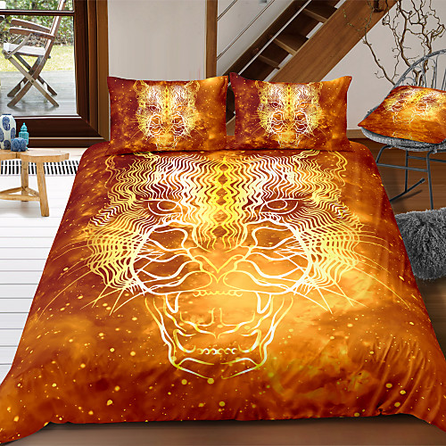 Leopard Print 3-Piece Duvet Cover Set Hotel Bedding Sets Comforter Cover with Soft Lightweight Microfiber For Holiday Decoration(Include 1 Duvet Cover and 1or 2 Pillowcases)
Leopard Print 3-Piece Duvet Cover Set Hotel Bedding Sets Comforter Cover with Soft Lightweight Microfiber For Holiday Decoration(Include 1 Duvet Cover and 1or 2 Pillowcases)
