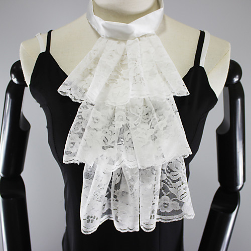 Gentlewoman Retro Vintage Elizabethan Colonial Period Jabot Neck Fake Collars Faux Collar Women's Costume White Vintage Cosplay Party Halloween
Gentlewoman Retro Vintage Elizabethan Colonial Period Jabot Neck Fake Collars Faux Collar Women's Costume White Vintage Cosplay Party Halloween