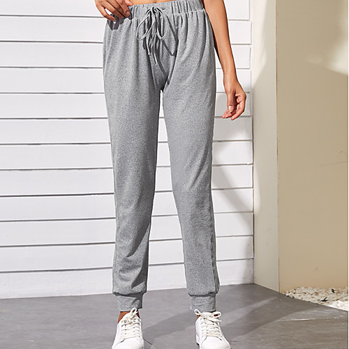 Women's Yoga Pants Drawstring Bottoms Breathable Quick Dry Gray Nylon Yoga Fitness Gym Workout Winter Sports Activewear
Women's Yoga Pants Drawstring Bottoms Breathable Quick Dry Gray Nylon Yoga Fitness Gym Workout Winter Sports Activewear