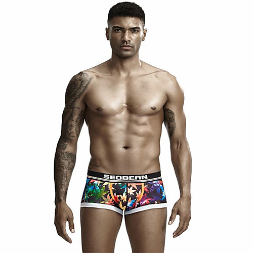 Men's 1 Piece Basic Boxers Underwear / Briefs Underwear - Normal Mid Waist Black M L XL
Men's 1 Piece Basic Boxers Underwear / Briefs Underwear - Normal Mid Waist Black M L XL