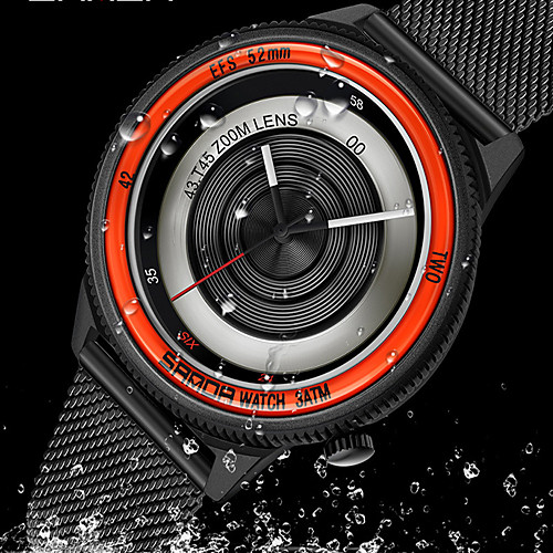 SANDA Men's Steel Band Watches Analog Quartz Modern Style Minimalist Water Resistant / Waterproof / One Year / Stainless Steel / Japanese
SANDA Men's Steel Band Watches Analog Quartz Modern Style Minimalist Water Resistant / Waterproof / One Year / Stainless Steel / Japanese