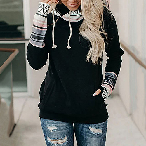 Women's Pullover Hoodie Sweatshirt Plain Daily Casual Hoodies Sweatshirts Black Blushing Pink Gray
Women's Pullover Hoodie Sweatshirt Plain Daily Casual Hoodies Sweatshirts Black Blushing Pink Gray