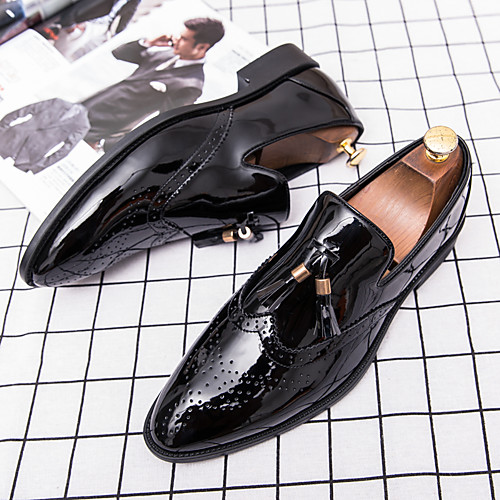 Men's Loafers & Slip-Ons Casual Daily Walking Shoes PU Breathable Non-slipping Wear Proof Black Gold Fall
Men's Loafers & Slip-Ons Casual Daily Walking Shoes PU Breathable Non-slipping Wear Proof Black Gold Fall