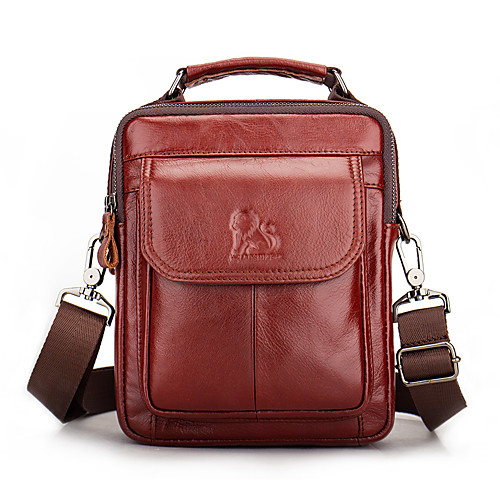 Men's Bags Cowhide Crossbody Bag Zipper Plain Daily Outdoor 2021 Red Brown Black
Men's Bags Cowhide Crossbody Bag Zipper Plain Daily Outdoor 2021 Red Brown Black