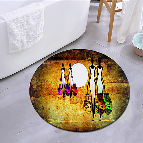 Retro Pattern Round Mat Carpet Door Mat Bedroom Living Room Carpet Study Room Carpet Kitchen Bathroom Anti-slip Mat
Retro Pattern Round Mat Carpet Door Mat Bedroom Living Room Carpet Study Room Carpet Kitchen Bathroom Anti-slip Mat