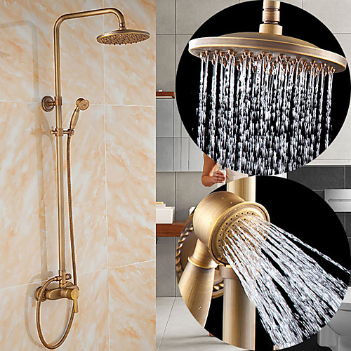 Shower System Set - Rainfall Antique Antique Copper Shower System Ceramic Valve Bath Shower Mixer Taps
Shower System Set - Rainfall Antique Antique Copper Shower System Ceramic Valve Bath Shower Mixer Taps