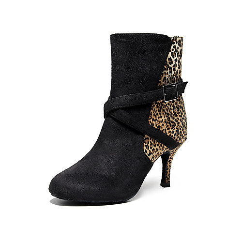 Women's Jazz Shoes Modern Shoes Dance Boots Heel Buckle Slim High Heel Black Zipper Adults'
Women's Jazz Shoes Modern Shoes Dance Boots Heel Buckle Slim High Heel Black Zipper Adults'