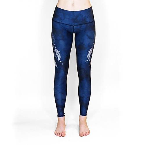 Women's Casual Yoga Comfort Daily Yoga Leggings Pants Print Patterned Calf-Length Print Dark Blue
Women's Casual Yoga Comfort Daily Yoga Leggings Pants Print Patterned Calf-Length Print Dark Blue