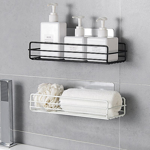 Bath Kitchen Shelf of Holing Wash Gargle Free Frame to Receive A Square White Shelf Square Black Shelf Black Corner
Bath Kitchen Shelf of Holing Wash Gargle Free Frame to Receive A Square White Shelf Square Black Shelf Black Corner