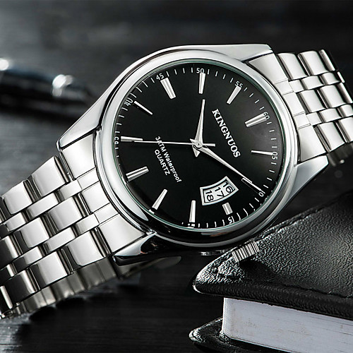 men's business watches quartz waterproof analog date stainless steel wristwatch
men's business watches quartz waterproof analog date stainless steel wristwatch
