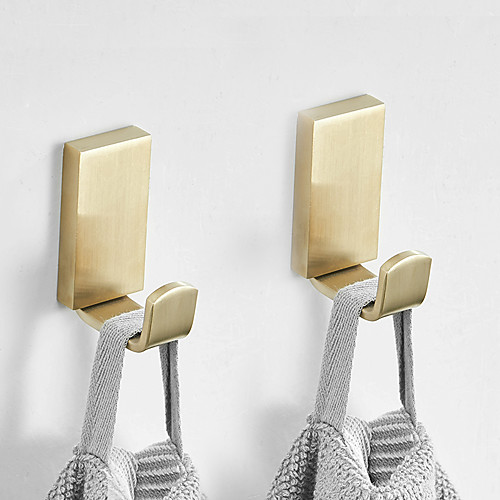 2 pcs Robe Hook New Design / Adorable / Lovely Contemporary / Modern Stainless Steel 1pc Wall Mounted
2 pcs Robe Hook New Design / Adorable / Lovely Contemporary / Modern Stainless Steel 1pc Wall Mounted