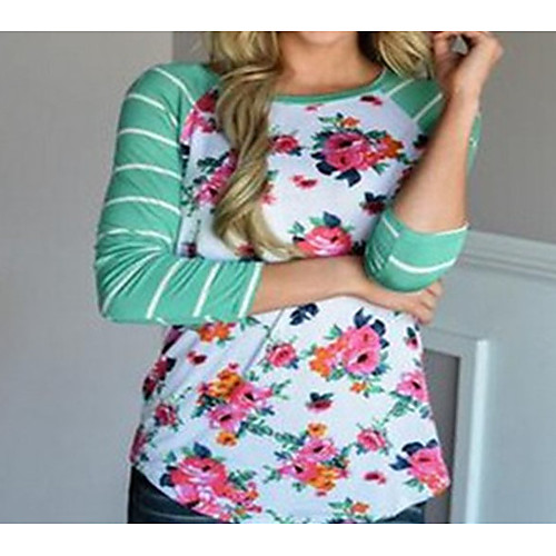 Women's Stylish Floral Women's Hoodies Long Sleeve Sweater Cardigans Crew Neck Fall Spring Green Gray
Women's Stylish Floral Women's Hoodies Long Sleeve Sweater Cardigans Crew Neck Fall Spring Green Gray