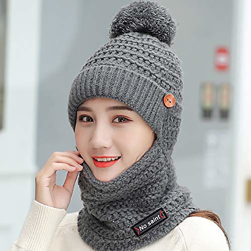 rational 2pcs scarfhat set women winter warm knitted soft cap and scarves collar outdoor(none gy)
rational 2pcs scarfhat set women winter warm knitted soft cap and scarves collar outdoor(none gy)