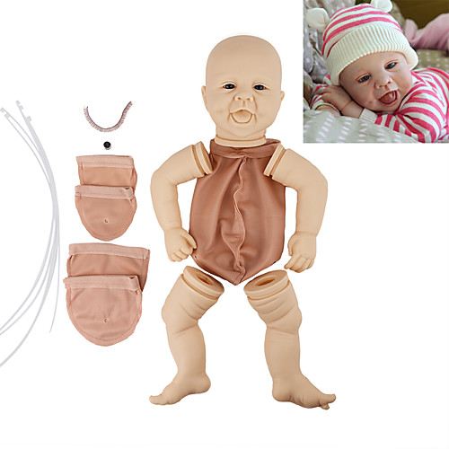 17 inch Reborn Toddler Doll DIY Unpainted Reborn Baby Doll Kit Professional-Painting Kit Baby Boy Baby Girl Hand Made Floppy Head No Eyelashes, Hair, Flesh Color Cloth Silicone Vinyl with Clothes and
17 inch Reborn Toddler Doll DIY Unpainted Reborn Baby Doll Kit Professional-Painting Kit Baby Boy Baby Girl Hand Made Floppy Head No Eyelashes, Hair, Flesh Color Cloth Silicone Vinyl with Clothes and