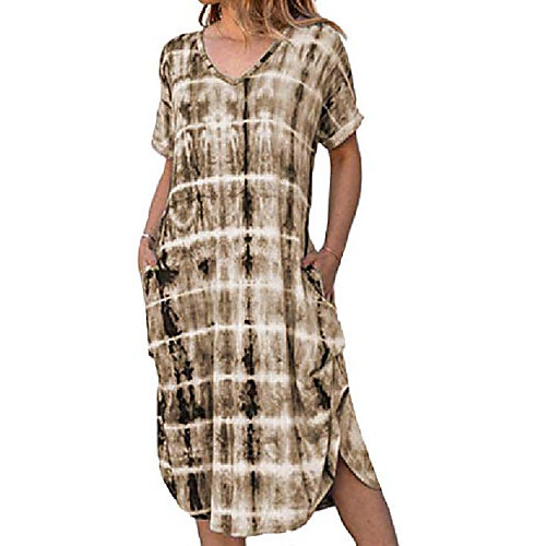 long midi v neck dress for women tie dye split loose dress plus size grey 2xl
long midi v neck dress for women tie dye split loose dress plus size grey 2xl