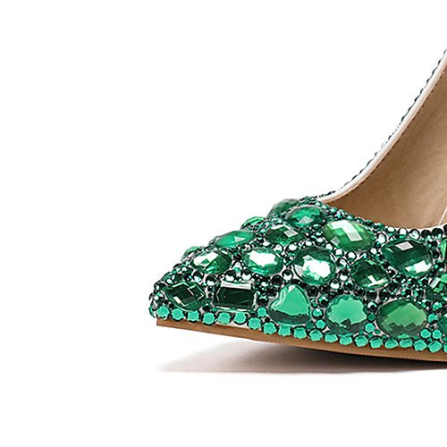 Women's Wedding Shoes Stiletto Heel Pointed Toe Wedding Pumps Vintage Sexy Minimalism Wedding Party & Evening PU Rhinestone Crystal Sparkling Glitter Solid Colored Color Block Purple Yellow Light
Women's Wedding Shoes Stiletto Heel Pointed Toe Wedding Pumps Vintage Sexy Minimalism Wedding Party & Evening PU Rhinestone Crystal Sparkling Glitter Solid Colored Color Block Purple Yellow Light