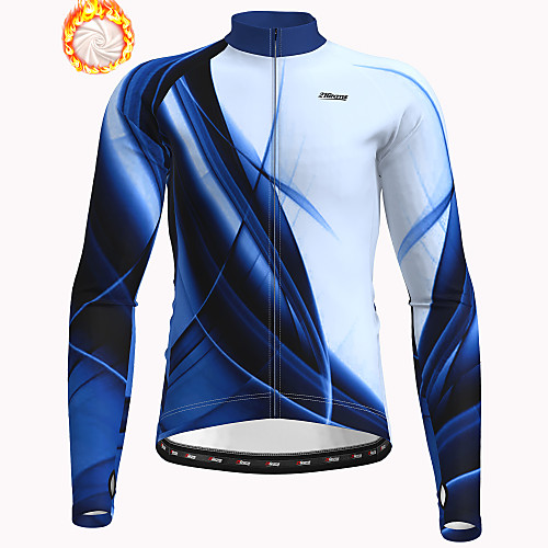 21Grams Men's Long Sleeve Cycling Jacket Winter Fleece Blue Bike Jacket Top Mountain Bike MTB Road Bike Cycling Thermal Warm Fleece Lining Breathable Sports Clothing Apparel / Stretchy / Athleisure
21Grams Men's Long Sleeve Cycling Jacket Winter Fleece Blue Bike Jacket Top Mountain Bike MTB Road Bike Cycling Thermal Warm Fleece Lining Breathable Sports Clothing Apparel / Stretchy / Athleisure