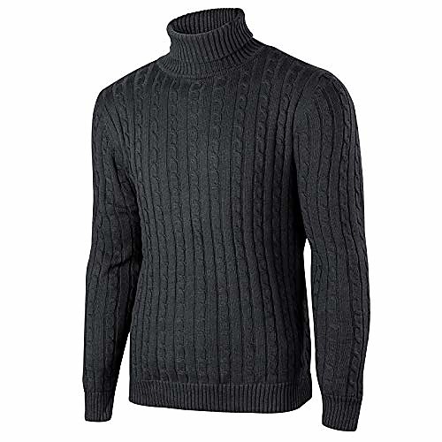mens jumpers turtleneck knitted pullover jumpers plus cashmere ribbed slim fit high roll neck classic sweater knitwear black
mens jumpers turtleneck knitted pullover jumpers plus cashmere ribbed slim fit high roll neck classic sweater knitwear black