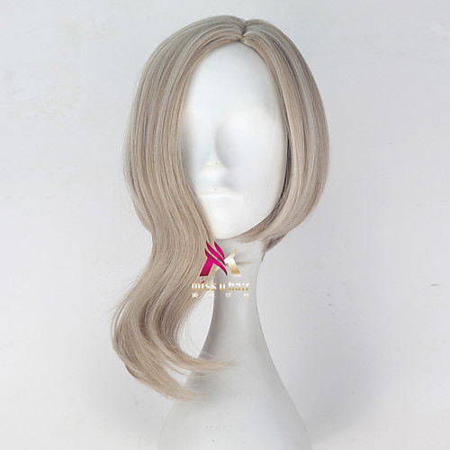 Synthetic Wig Carol Danvers Curly Asymmetrical Wig Short Blonde Synthetic Hair 16 inch Women's Cool Comfy Blonde
Synthetic Wig Carol Danvers Curly Asymmetrical Wig Short Blonde Synthetic Hair 16 inch Women's Cool Comfy Blonde