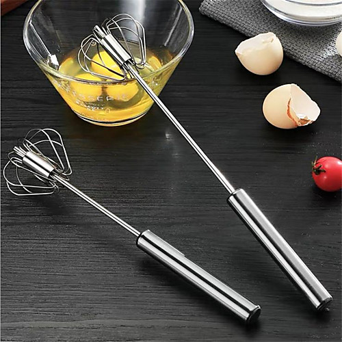 Press the Rotary Egg Beater with a Stainless Steel Semi-automatic Mixer 2 packs
Press the Rotary Egg Beater with a Stainless Steel Semi-automatic Mixer 2 packs