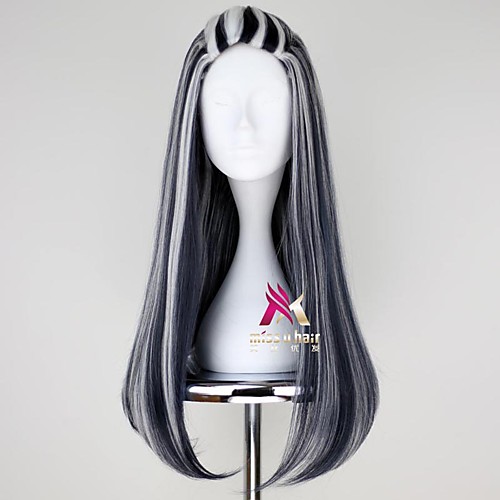 Synthetic Wig frankie Straight Asymmetrical Wig Long Black / White Synthetic Hair 26 inch Women's Cosplay Comfy Black
Synthetic Wig frankie Straight Asymmetrical Wig Long Black / White Synthetic Hair 26 inch Women's Cosplay Comfy Black