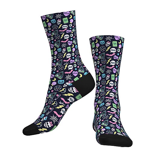 Crew Socks Compression Socks Calf Socks Athletic Sports Socks Cycling Socks Women's Men's Bike / Cycling Lightweight Breathable Anatomic Design 1 Pair Graphic Skull Cotton Black S M L / Stretchy
Crew Socks Compression Socks Calf Socks Athletic Sports Socks Cycling Socks Women's Men's Bike / Cycling Lightweight Breathable Anatomic Design 1 Pair Graphic Skull Cotton Black S M L / Stretchy