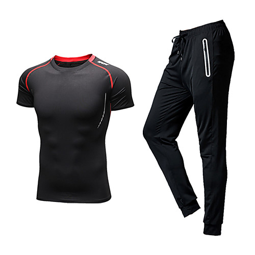 Men's 2 Piece Patchwork Tracksuit Activewear Set Athletic Athleisure Short Sleeve 2pcs Breathable Quick Dry Moisture Wicking Fitness Gym Workout Running Walking Jogging Sportswear Normal Outfit Set
Men's 2 Piece Patchwork Tracksuit Activewear Set Athletic Athleisure Short Sleeve 2pcs Breathable Quick Dry Moisture Wicking Fitness Gym Workout Running Walking Jogging Sportswear Normal Outfit Set