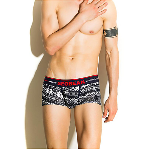 Men's 1 Piece Basic Boxers Underwear / Briefs Underwear - Normal Mid Waist Black Blue M L XL
Men's 1 Piece Basic Boxers Underwear / Briefs Underwear - Normal Mid Waist Black Blue M L XL