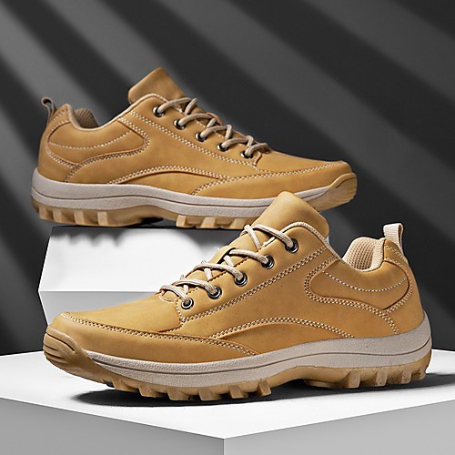 Men's Trainers Athletic Shoes Casual Daily Walking Shoes PU Breathable Non-slipping Wear Proof Light Brown Black Fall
Men's Trainers Athletic Shoes Casual Daily Walking Shoes PU Breathable Non-slipping Wear Proof Light Brown Black Fall
