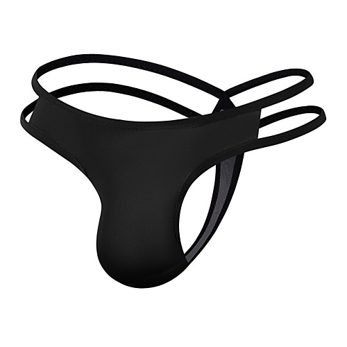 Men's 1 Piece Basic G-string Underwear - EU / US Size Low Waist Light Blue White Black S M L
Men's 1 Piece Basic G-string Underwear - EU / US Size Low Waist Light Blue White Black S M L