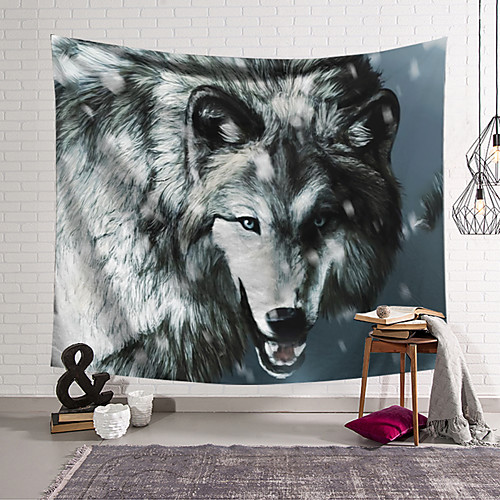 Wall Tapestry Art Decor Blanket Curtain Hanging Home Bedroom Living Room Decoration Polyester Wolf
Wall Tapestry Art Decor Blanket Curtain Hanging Home Bedroom Living Room Decoration Polyester Wolf