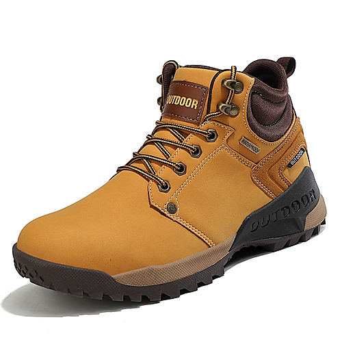 Men's Hiking Shoes Anti-Slip Breathable Wearable Comfortable Hiking Outdoor Exercise Running Spring, Fall, Winter, Summer Black Brown
Men's Hiking Shoes Anti-Slip Breathable Wearable Comfortable Hiking Outdoor Exercise Running Spring, Fall, Winter, Summer Black Brown
