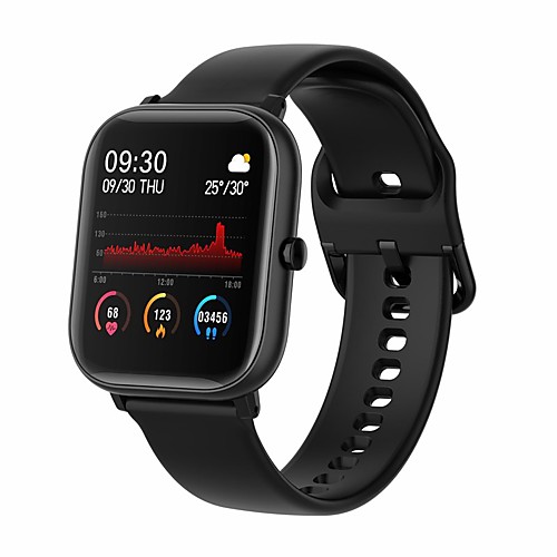 

P20 Unisex Smartwatch Bluetooth Heart Rate Monitor Blood Pressure Measurement Calories Burned Media Control Health Care Pedometer Call Reminder Activity Tracker Sleep Tracker Sedentary Reminder