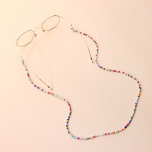 1pcs Mask Chain Daily Use Multifunctional Glasses Holder Mask Face Mask Chain Colorful Rice Beads Accessories Women
1pcs Mask Chain Daily Use Multifunctional Glasses Holder Mask Face Mask Chain Colorful Rice Beads Accessories Women