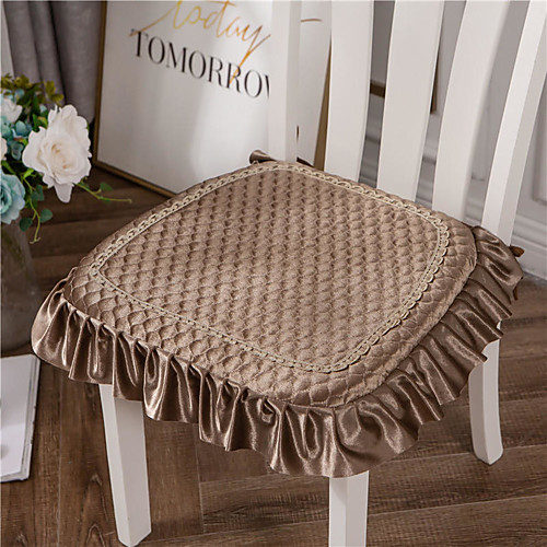 Golden Velvet Solid Color European Style Embossing Thicken Chair Cushion Home Office Seat Bar Dining Chair Seat Pads Garden Floor Cushion
Golden Velvet Solid Color European Style Embossing Thicken Chair Cushion Home Office Seat Bar Dining Chair Seat Pads Garden Floor Cushion
