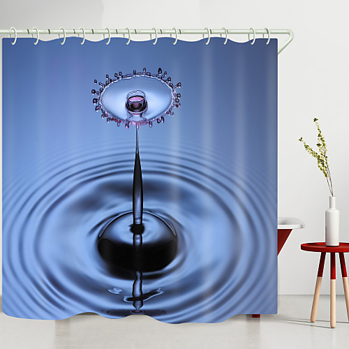 Water Drop Pattern Digital Printing Shower Curtain Shower Curtains Hooks Modern Polyester New Design
Water Drop Pattern Digital Printing Shower Curtain Shower Curtains Hooks Modern Polyester New Design