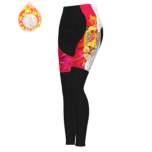 21Grams Women's Cycling Tights Cycling Pants Winter Fleece Bike Tights Padded Shorts / Chamois Pants Thermal Warm Fleece Lining Breathable Sports Animal Black Mountain Bike MTB Road Bike Cycling
21Grams Women's Cycling Tights Cycling Pants Winter Fleece Bike Tights Padded Shorts / Chamois Pants Thermal Warm Fleece Lining Breathable Sports Animal Black Mountain Bike MTB Road Bike Cycling