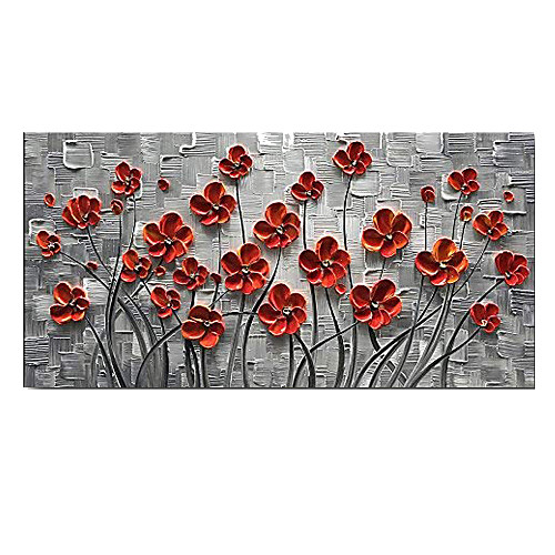 100% Hand-Painted Contemporary Art Oil Painting On Canvas Modern Paintings Home Interior Decor Abstract 3D Flower Art Painting Large Canvas Art(Rolled Canvas without Frame)
100% Hand-Painted Contemporary Art Oil Painting On Canvas Modern Paintings Home Interior Decor Abstract 3D Flower Art Painting Large Canvas Art(Rolled Canvas without Frame)