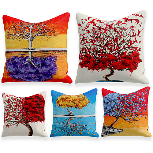 Cushion Cover 5PCS Linen Soft Decorative Square Throw Pillow Cover Cushion Case Pillowcasefor Sofa Bedroom 45 x 45 cm (18 x 18 Inch) Superior Quality Mashine Washable
Cushion Cover 5PCS Linen Soft Decorative Square Throw Pillow Cover Cushion Case Pillowcasefor Sofa Bedroom 45 x 45 cm (18 x 18 Inch) Superior Quality Mashine Washable