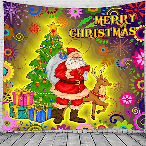 Christmas Santa Claus Holiday Party Wall Tapestry Art Decor Blanket Curtain Picnic Tablecloth Hanging Home Bedroom Living Room Dorm Decoration Christmas Tree Gift Fireplace
Christmas Santa Claus Holiday Party Wall Tapestry Art Decor Blanket Curtain Picnic Tablecloth Hanging Home Bedroom Living Room Dorm Decoration Christmas Tree Gift Fireplace