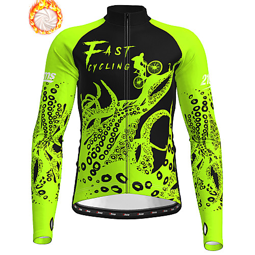 21Grams Men's Long Sleeve Cycling Jersey Winter Fleece White Yellow Blue Camo / Camouflage Animal Bike Jersey Top Mountain Bike MTB Road Bike Cycling Fleece Lining Breathable Warm Sports Clothing
21Grams Men's Long Sleeve Cycling Jersey Winter Fleece White Yellow Blue Camo / Camouflage Animal Bike Jersey Top Mountain Bike MTB Road Bike Cycling Fleece Lining Breathable Warm Sports Clothing