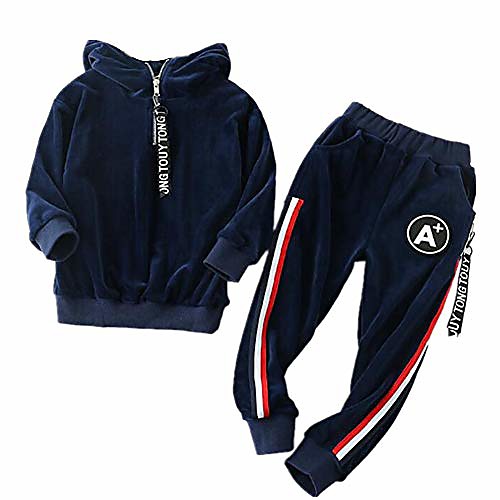 kids girls warm 2psc long sleeve hoodie velour sweatshirt top jogger pants tracksuit set navy 10-11y
kids girls warm 2psc long sleeve hoodie velour sweatshirt top jogger pants tracksuit set navy 10-11y