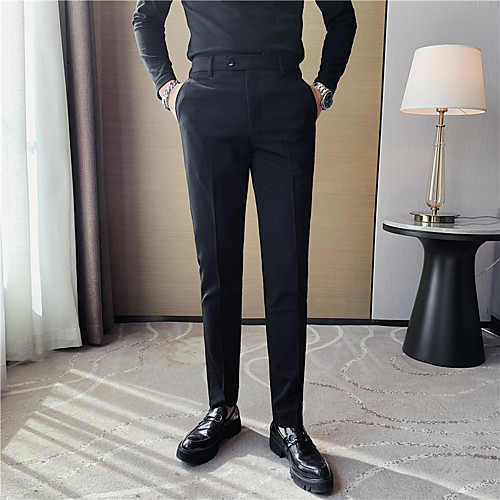 White / Black / Brown Solid Colored Tailored Fit Spandex / Polyester Suit - Notch No Buttons
White / Black / Brown Solid Colored Tailored Fit Spandex / Polyester Suit - Notch No Buttons